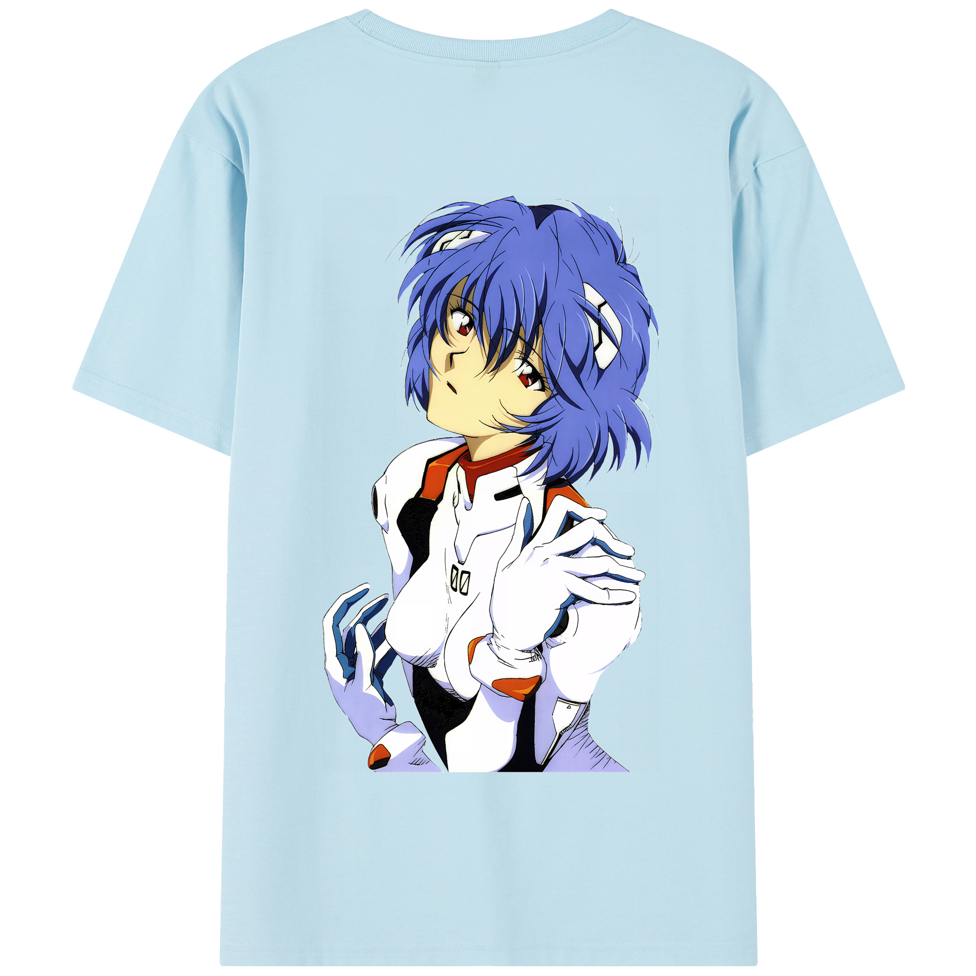 （画像用） EVA 新世紀エヴァンゲリオン 綿100％半袖Tシャツ（背面プリント）